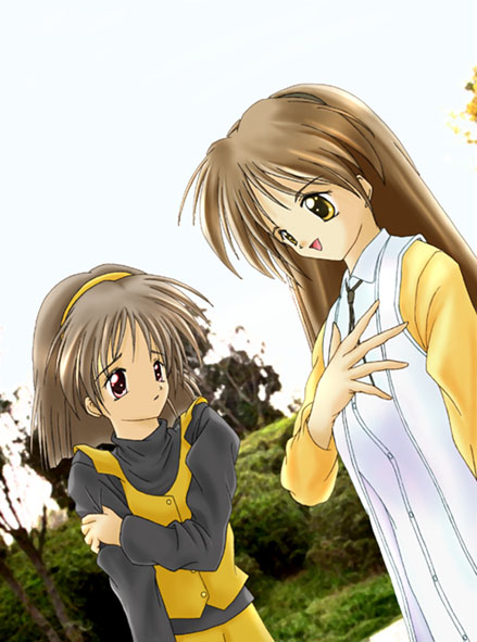 桧月彩花＆今坂唯笑（メモリーズオフ）